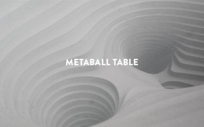Metaball Table