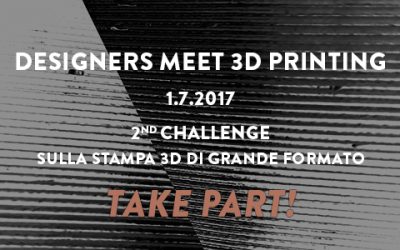 Designers meet 3D printing – 2nd Challenge!