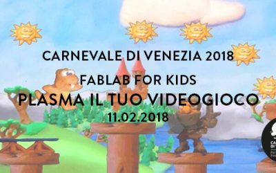 Carnevale di Venezia 2018 – Plasma il tuo videogioco