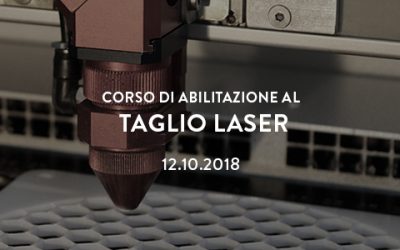 Abilitazione al taglio laser – ottobre 2018