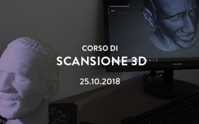 Workshop di scansione 3d – ottobre 2018
