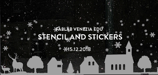 Stencil and Stickers – Christmas Edition
