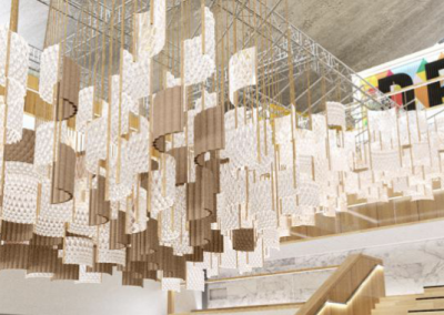 Allestimento Aurora - mamou Mani Architects - Museo del Design di Londra