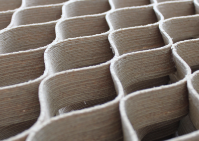 Stampa 3d in biopolimero e fibra di legno